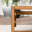 Rectangular Acacia Outdoor Coffee Table , 36'' in. W 20'' in. D