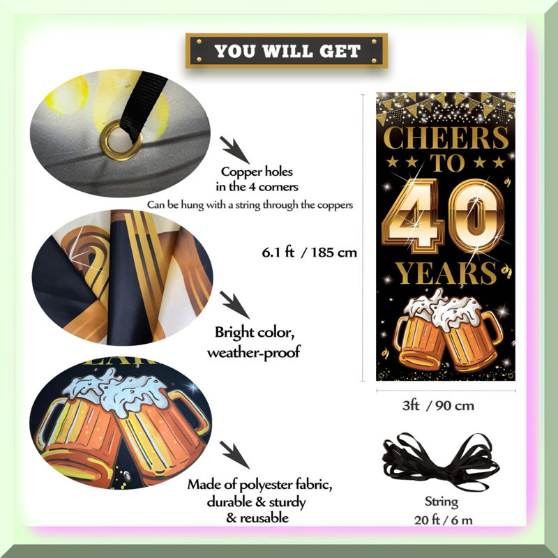 Sparkling 52nd Birthday Table Toppers 12-Pack