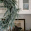 30" Flocked Cedar Wreath