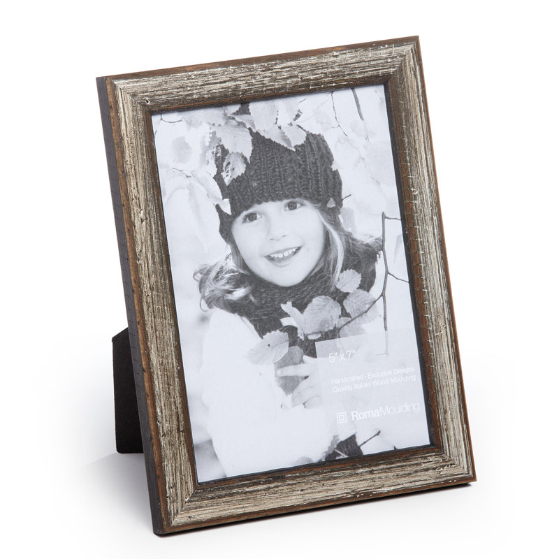 Cadre photo Casavant, Argent antique, 8 po x 10 po