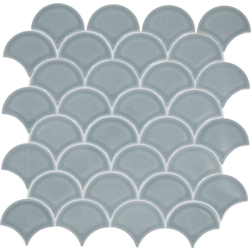 Carrelage mosaïque 3 pouces Daltile Revalia Remix (10 pièces par carton) (10,20 pieds carrés par carton), Ciel exquis