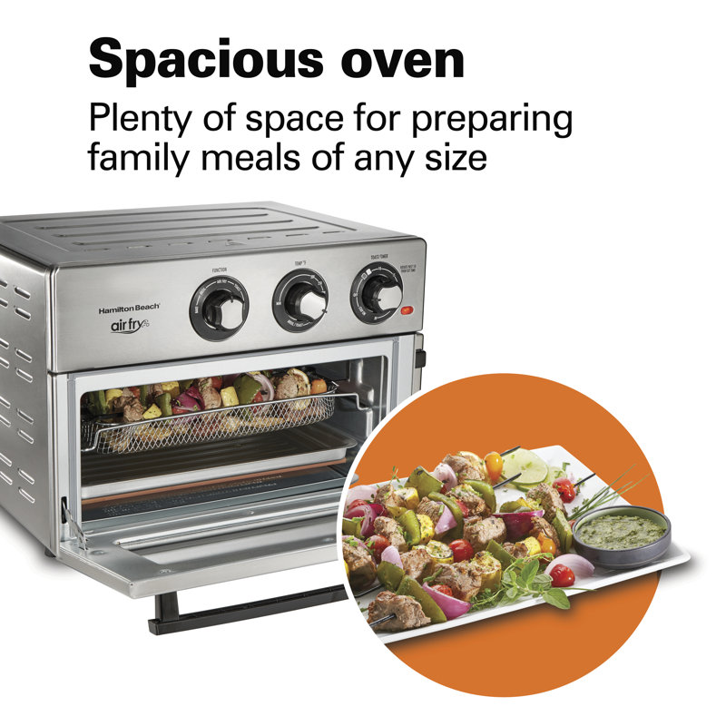 Hamilton Beach® Air Fry Countertop Oven 6 Cooking Functions