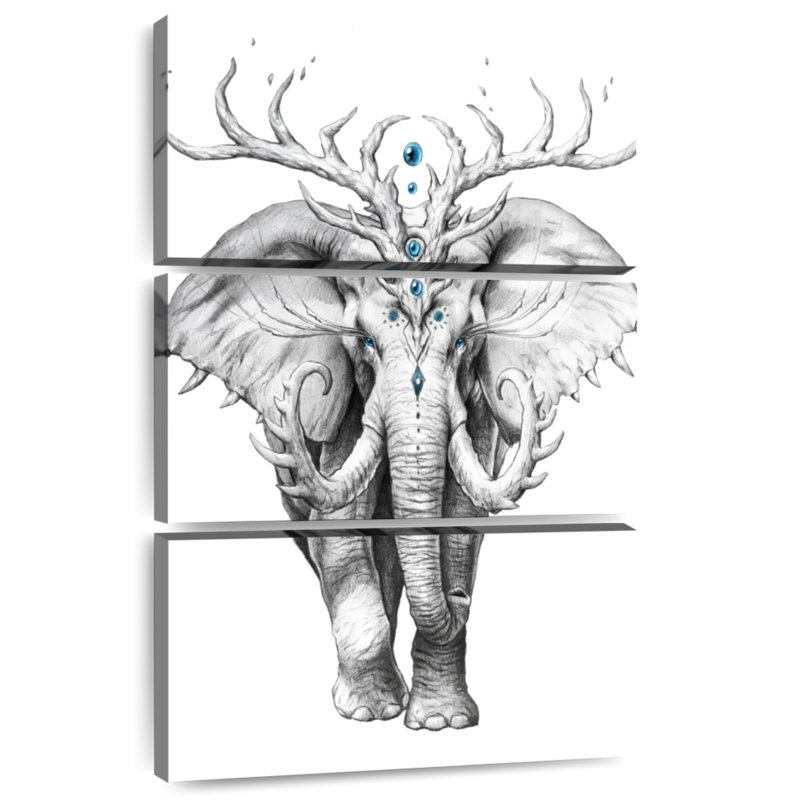 Brampt Elephant Soul, 38" H x 24" W
