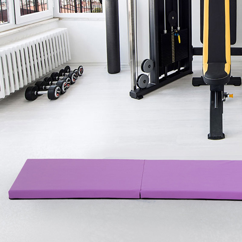 Tapis de gymnastique, Mauve, 10 pi x 4 pi x 2 pi