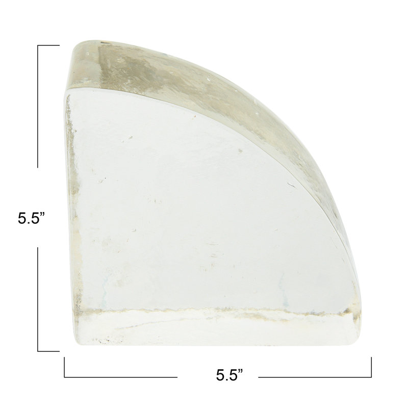 Lilibet Geometric Block Bookend