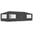vidaXL Party Tent Anthracite Polyethylene, Steel 13.1 x 29.5 feet-58026629