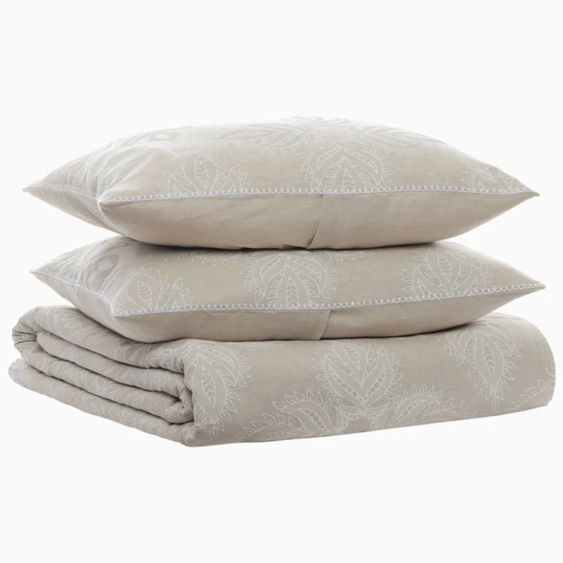 Dasati Sand - King Duvet Set