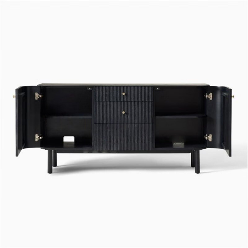 Buffet simple noir