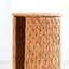 Porte-papier hygiénique Water Hyacinth - Organisateur de salle de bain en osier naturel, rangement autoportant pour 3 rouleaux, style Boho