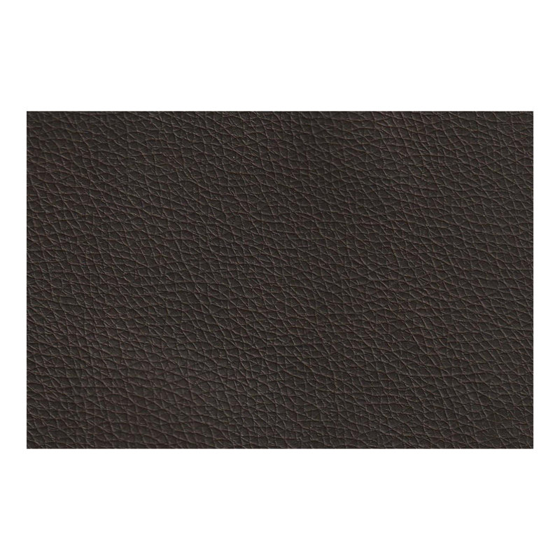 3 pièces Canapé modulaire espresso en cuir reconstitué avec méridienne réversible