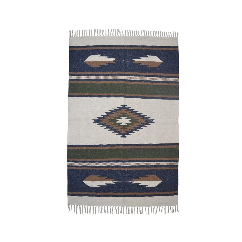 Daisetta Striped Hand Woven Indoor / Outdoor Area Rug, Runner 70 x 200cm