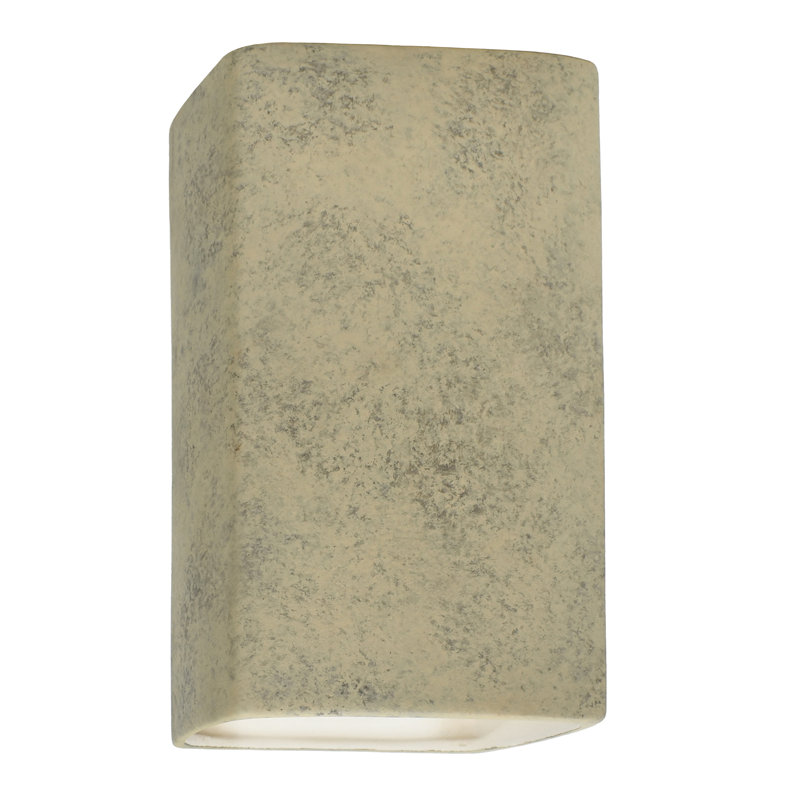 Krimhilde Ada Flush Mounted Sconce, Incandescent , Carbon Matte Black