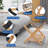 Folding Bamboo Luggage Rack-117549095