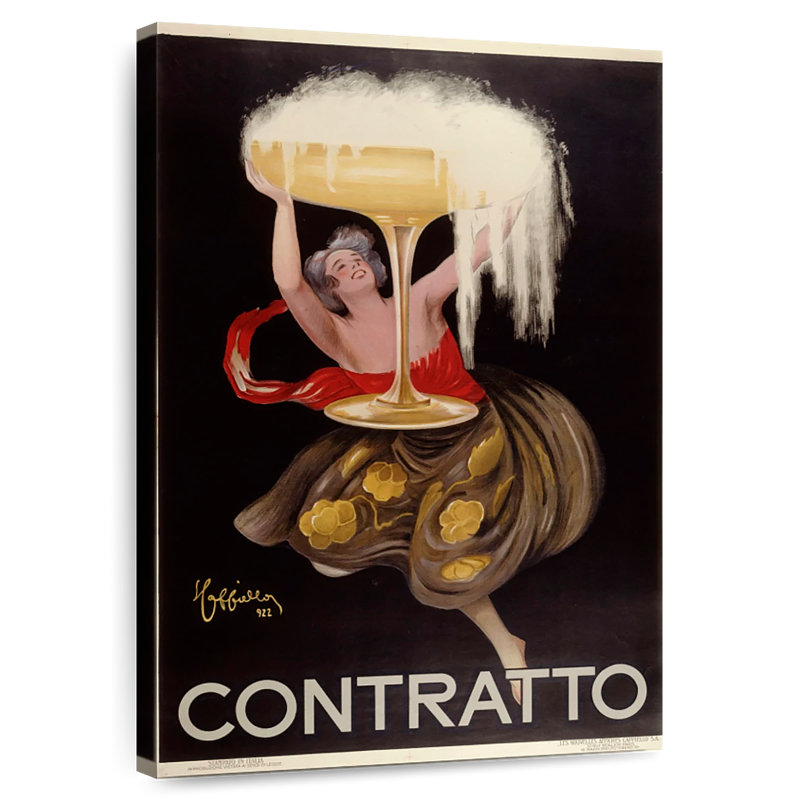 Contratto, 24" H x 16" W