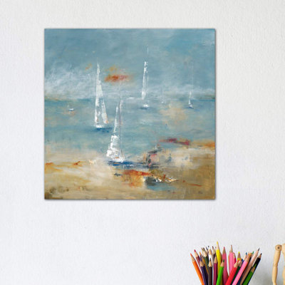 Sail Away by Lisa Ridgers - Wrapped Canvas Painting