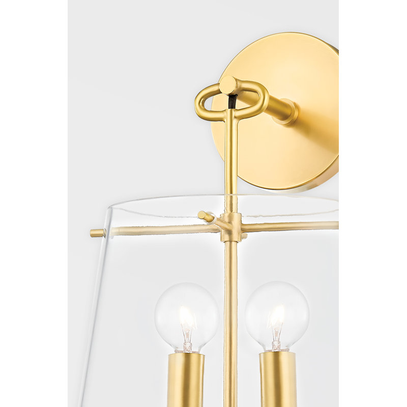 James 3 - Light Pendant, Aged Brass