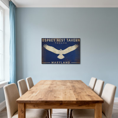 Animals Osprey Nest Tavern Maryland Sign