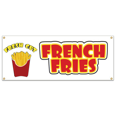 Bannière de frites