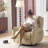 Natural ecological leather leisure chair-633874673