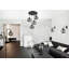 Verica 4 - Light Matte Black Cluster Pendant-896263241