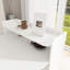 Table à manger extensible moderne avec rangement 98,43 po-953613418