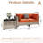 Outdoor Love Seat With Cushion-1454479175