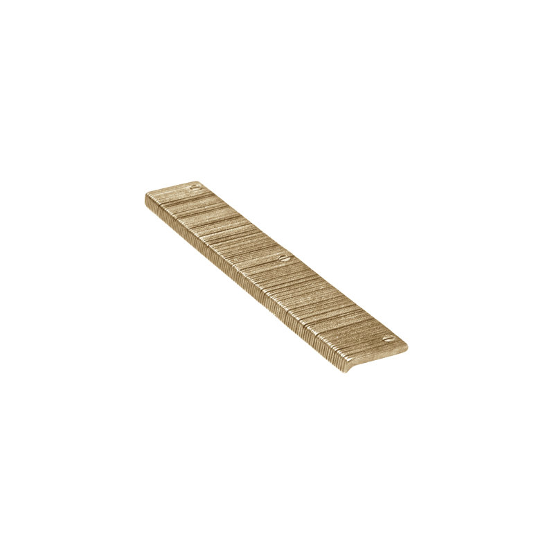 Brut Finger Pull, Silicon Bronze Brushed