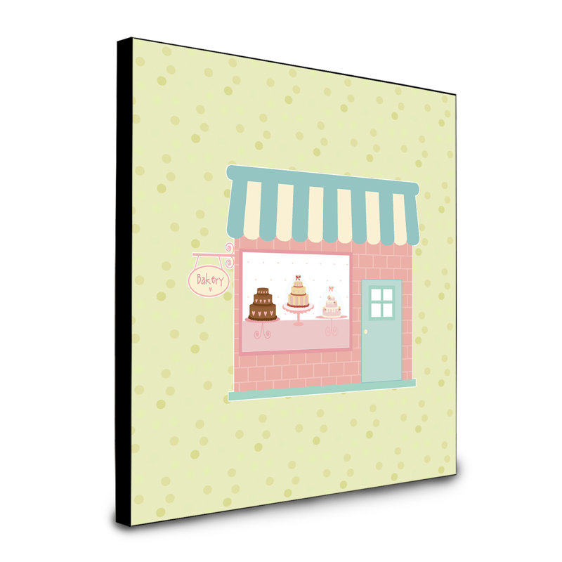 Panneau mural d’art shoppe cuisson Rumer, Vert