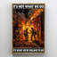 Firefighters Its Not What We Do - 1 pièce, reproduction d'art graphique sur toile tendue-615539505
