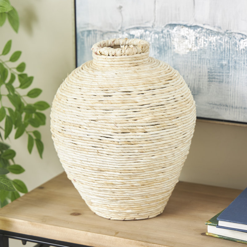Vase en bois de bambou Cole