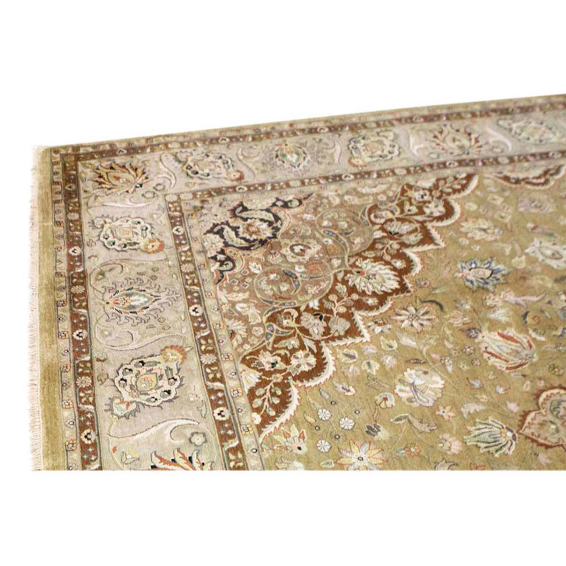 Oriental Area Rug in Gold