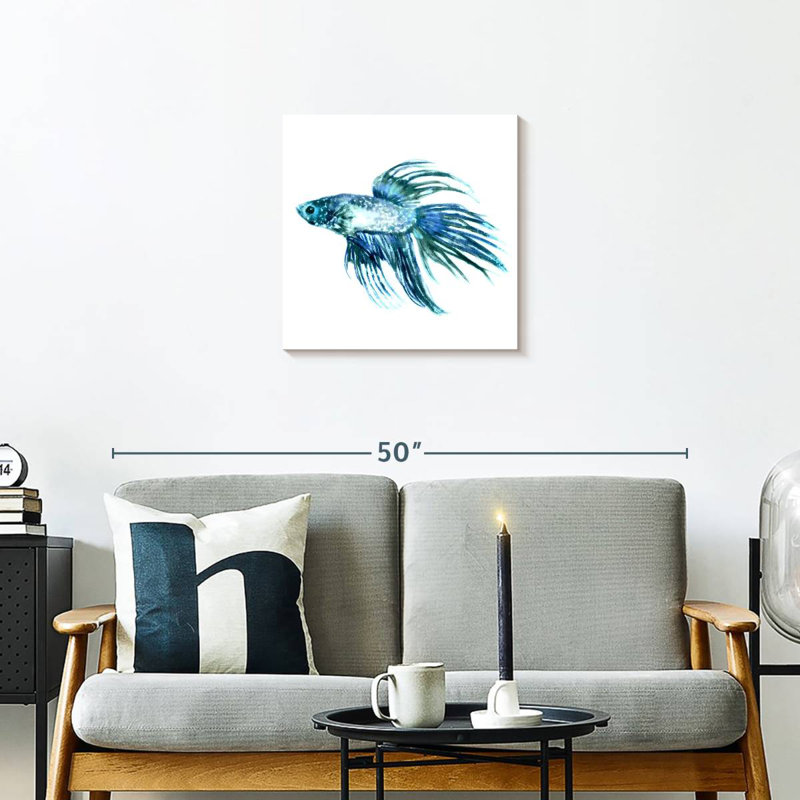 Crowle Fish IV, 20" H x 20" W
