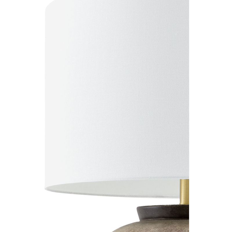 Lexcie Table Lamp, Dark Brown