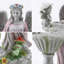 Statue ange et piscine