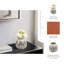Vase décoratif en faïence fait à la main - pièce décorative en céramique texturée pour arrangements floraux et décoration intérieure - Présentoir de table élégant et durable-1172473440