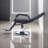 Heavy Duty Barber Chair With Reclining Back - High-Density Sponge, Stable Steel Base, Includes Cape