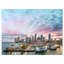 «Downtown Miami at Sunset Florida», reproduction de photo sur toile tendue-29496020