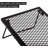 Folding Campfire Grill Grate with Steel Mesh, Portable Fire Pit Grill