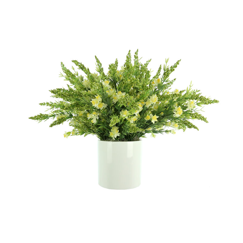 Wild Floral Arrangement in a Pot
