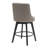 Swivel Upholstered 26'' Counter Stool Wood Leg-831263265