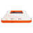 15x6.5FT Inflatable Dock Platform with 4*6FT Trampoline Mesh Pool, Floating Platform Water Mat