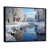 Black Floater Framed