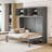 Murphy Bed Wall Bed With Top Cabinets-1601461593