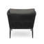 Élégant complément de salon, chaise d'appoint sophistiquée