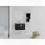 Meuble-lavabo mural avec évier en céramique