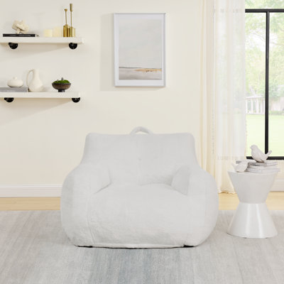 Lucas 43" Bean Bag Chair-Kids, Teens, and Adults - Filled with Memory Foam