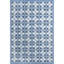 Delphine Hand-Knotted Wool Blue/White Area Rug-42148004