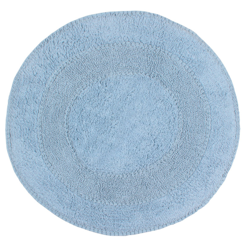 Tapis pour salle de bain 28 po, Bleu