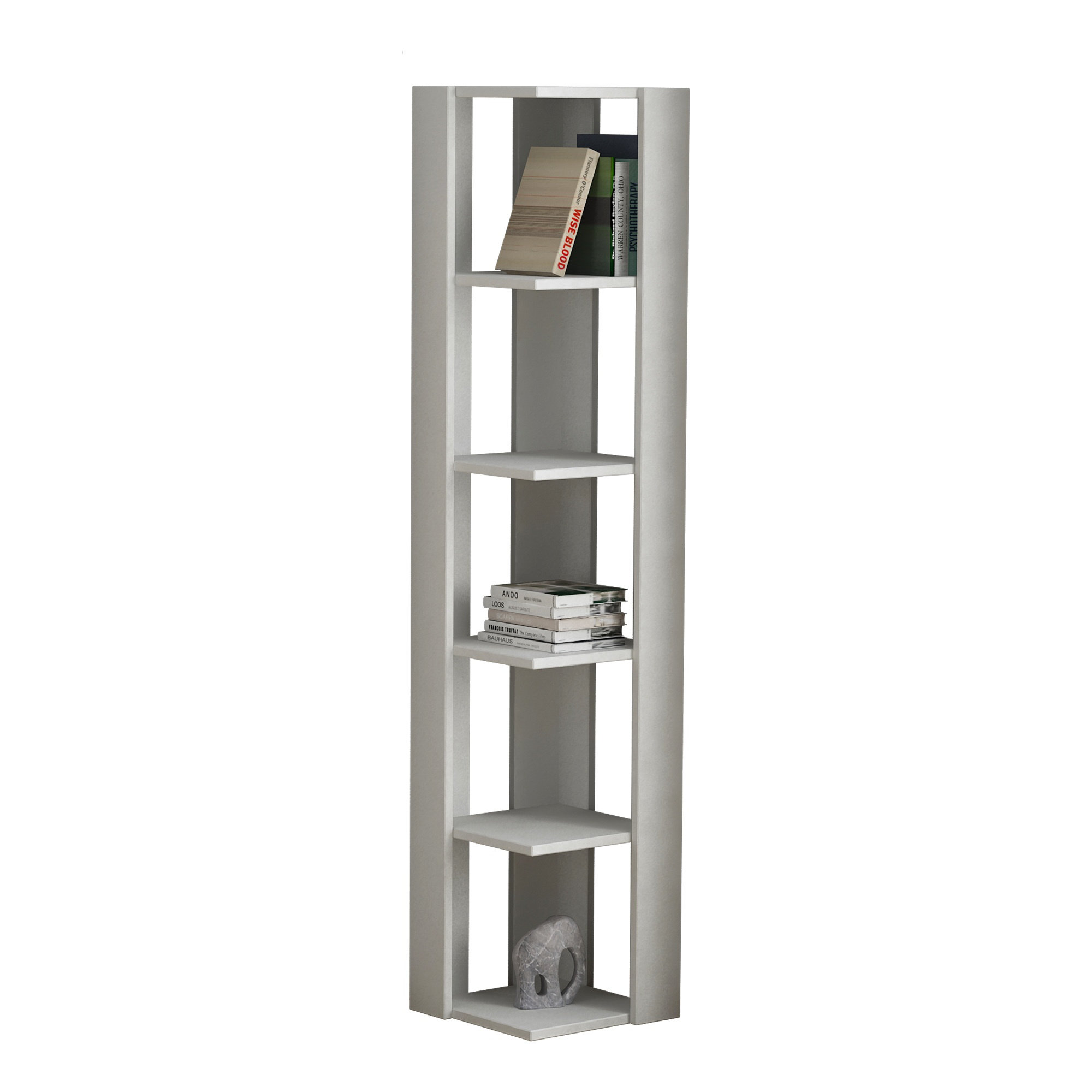 Hokku Designs Cassoday Corner Bookcase - Wayfair Canada