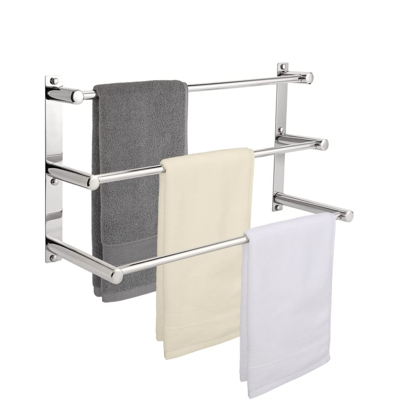 3 Wall Towel Rack